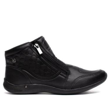 Imagem de Tênis Feminino Kolosh Botinha Napa Preto, Preto, 37