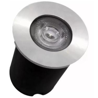 Imagem de Balizador Blindado Piso LED 7W IP65 Bivolt Branco Frio - ATP