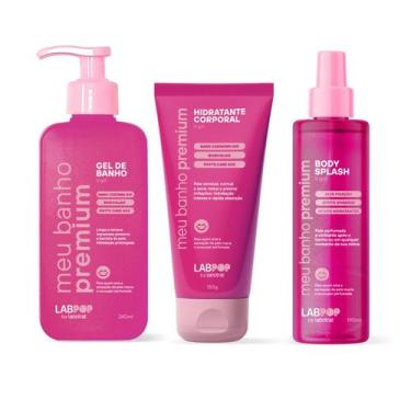 Imagem de Kit Banho It Girl Labotrat Body Splash Gel de Banho Hidratação Intensa