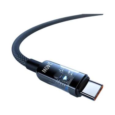 Imagem de Cabo USB C De Carregamento Super Rápido 240W 10A Para Samsung S23 Xiao