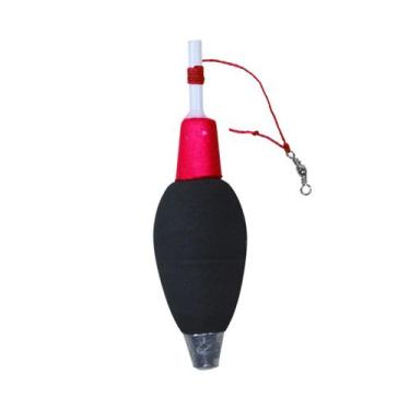 Imagem de Boia Torpedo Bombinha CL Pesca 22g 90% EVA Alta Sensibilidade, Vermelh