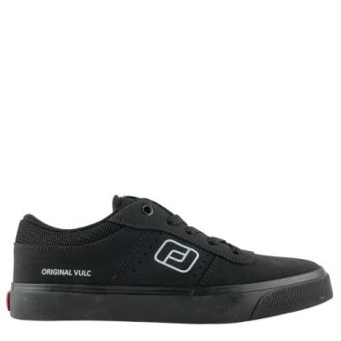 Imagem de Tênis Freeday Masculino Urbano Skate com Solado Resistente, Preto, Bra