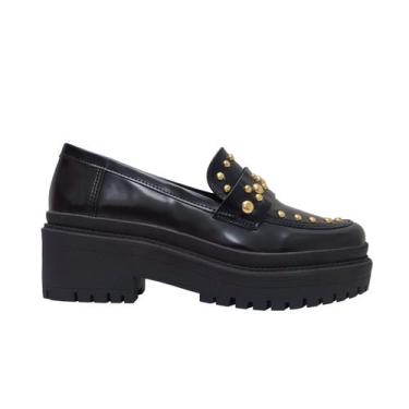 Imagem de Mocassim Estiloso Casual Feminino Via Marte 013005-01, Preto, 39