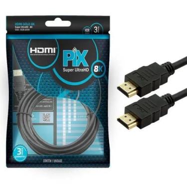 Imagem de Cabo HDMI 2.1 8k 3m Pix