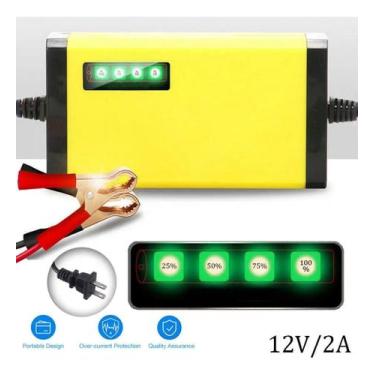 Imagem de Carregador De Bateria Automotivo Inteligente 12v 2a Bivolt - Dexin