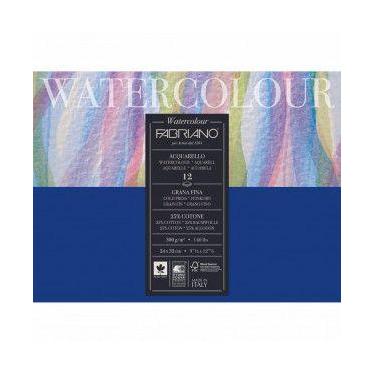 Imagem de Bloco Watercolor Fabriano GF 300g/m² 24X32cm 12Fls
