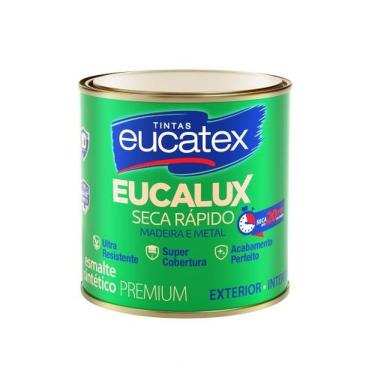 Imagem de Tinta Eucalux Esmalte para Superfícies Metálicas e Madeiras Brilho Metálico Marrom 225ml Eucatex
