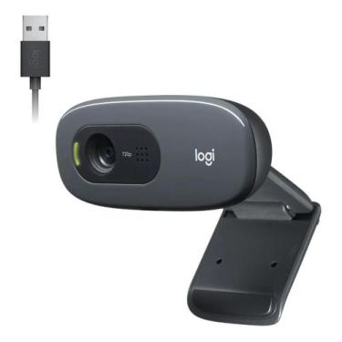 Imagem de Webcam HD Logitech C270 com Microfone Embutido HD