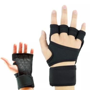 Imagem de Luva Academia Feminina E Masculina Grip Hook Treino Cross - MB, XL