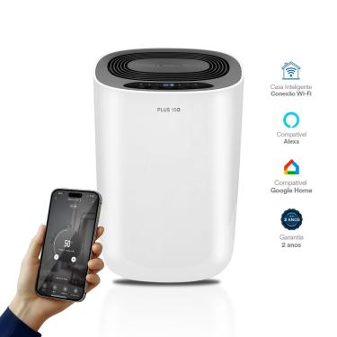 Imagem de Desumidificador Desidrat Plus 150 Wi-fi 12L-D Filtro Lavável Branco 220V