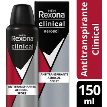 Imagem de Desodorante Aerosol Rexona Men Clinical Sport 150Ml