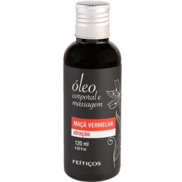 Imagem de Oleo Massagem Corporal Relaxante Maça Vermelha Atracao 120ml - Feitiço