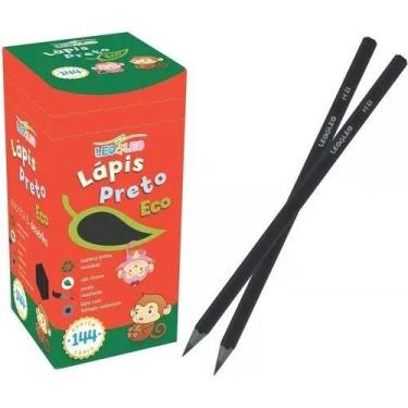 Imagem de Kit 10 lápis de escrever grafite preto. ENVIO IMEDIATO - Leonora