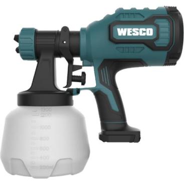 Imagem de Pistola De Pintura 18v 130ml Sem Bateria Wesco WS2431.9, 18v