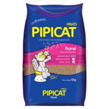 Imagem de Areia Higiênica para Gatos Pipicat Floral 4kg - kelco pet care