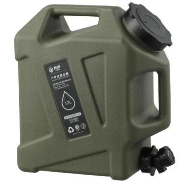 Imagem de Recipiente De Água Portátil De Grande Capacidade 12L Para Camping, Arm