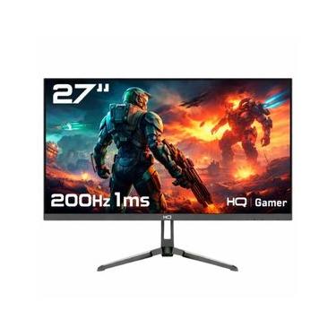 Imagem de Monitor Gamer HQ Ultra 27” IPS 200Hz, 1ms, Full HD, FreeSync, HDMI + DisplayPort, Frameless HQ27IP200