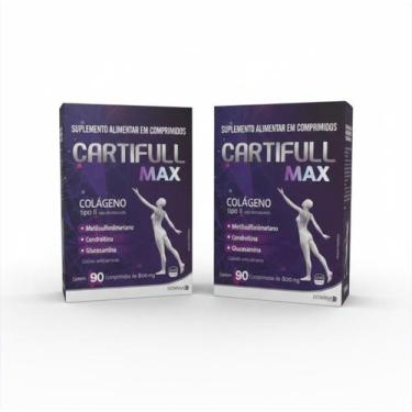Imagem de Kit 2x Cartifull Max Colágeno Tipo 2 Domina 90 Comp