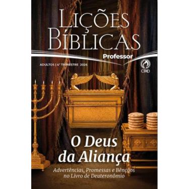 Imagem de REVISTA ESCOLA BÍBLICA DOMINICAL CPAD - 4º TRIMESTRE ADULTO PROFESSOR