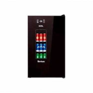 Imagem de Cervejeira EOS Bierhaus 76 Litros Frost Free com Compressor Black Glas