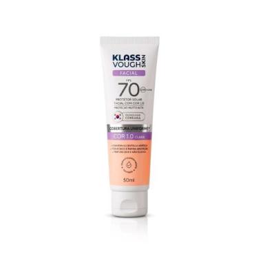 Imagem de Protetor Solar Facial Cor 01 Clara FPS 70 50ml - Klass Vough