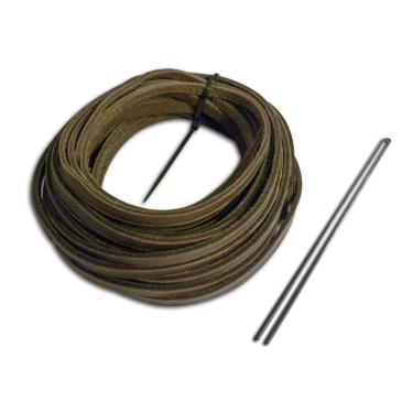 Imagem de Rawlings | Pacote de luvas de renda | Beisebol/softbol | Cadarços padrão de 1,9 cm x 182 cm com ferramenta | Chocolate