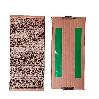 Imagem de Pet Games Mini Arranhador Funcional E Portátil Para Caixa De Tranporte + Catnip - Mini Arranhador Com Fitas