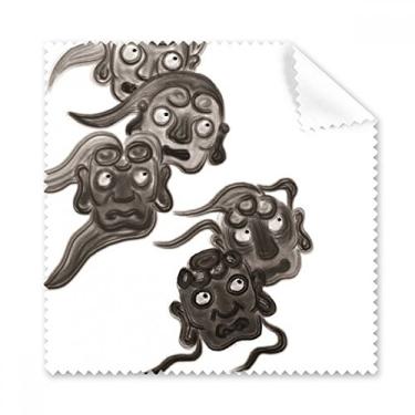 Imagem de Pano de limpeza de óculos de limpeza monstro estilo chinês Cinco Goblins 5 peças