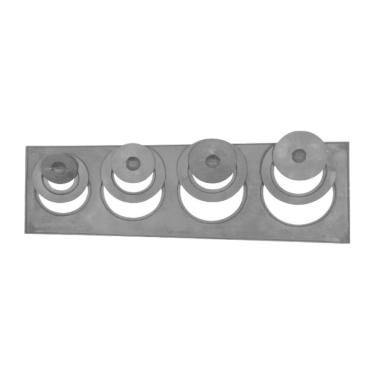 Imagem de Chapa Redução Fogão Lenha 4 Furos Tampa Reta - 30x100x30cm