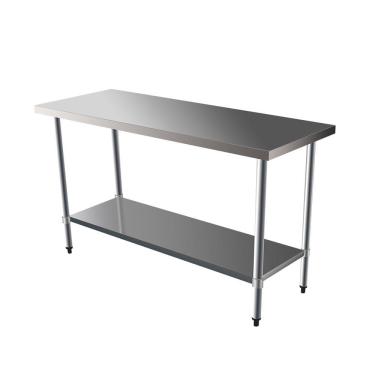 Imagem de Mesa 1,80 m com prateleira lisa 180x70x85 cm