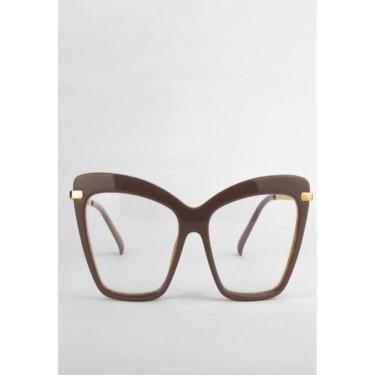 Imagem de Armação De armação de óculos Feminina Gatinho Esme