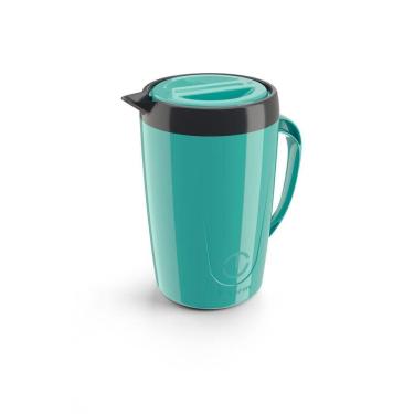 Imagem de Jarra Térmica Caribe 2 Litros Verde Suco Agua Chá Unitermi