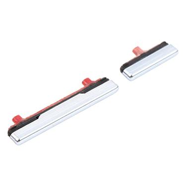 Imagem de HONGYAN Peças de substituição de telefone celular Botão de energia e botão de controle de volume para Samsung Galaxy S21 Ultra 5G Acessórios telefônicos