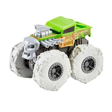 Imagem de Caminhão Bone Shaker Twisted Tredz Monster Trucks Hot Wheels