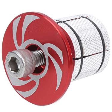 Imagem de Parafuso de fone de ouvido de bicicleta, parafuso de expansão de bicicleta durável de 2 cores, para bicicleta de montanha bicicleta de estrada dobrável(vermelho)