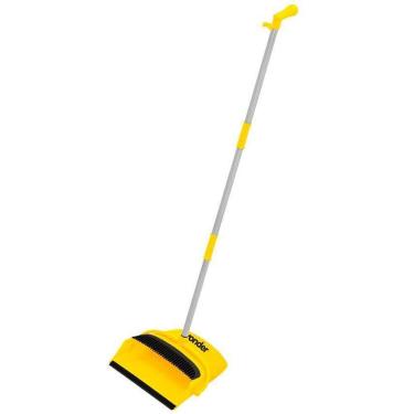 Imagem de Pá Coletora Lixo Poeira Com Cabo Vonder Para Uso Doméstico