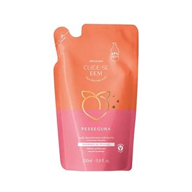 Imagem de Refil Loção Hidratante Corporal Cuide-se Bem Pessegura 350ml