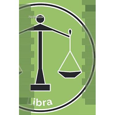 Imagem de Notebook: Libra Zodiac Sign Notebook | 120 pages - lined | For astrology and horoscope fans. Notes, journal or diary for observing living together in the zodiac and ascendant.