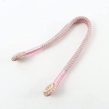 Imagem de Corda de cortina simples fivela magnética cortina sem perfuração acessórios de corda de fivela magnética cortinas tiebacks cortina suportes, T2,2 PCS