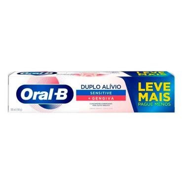 Imagem de Creme Dental Oral-B Duplo Alívio 140g
