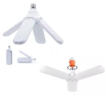 Imagem de Lâmpada Led 45w Pétalas Dobrável Ajustável Forte 45W Bivolt 6500K - Caerus