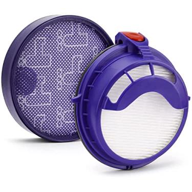 Imagem de AMSAMOTION Filtro HEPA + Filtro Prémotor para Dyson DC25, Adequado para Todos os Modelos DC25