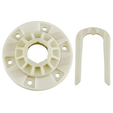 Imagem de W10528947 W10396887 Kit de cubo acionado para cesta de arruela - Substituição para máquina de lavar Whirl-pool Ken-more May-tag Ama-na - Substitui W10396887, AP5665171, W10528947VP, 2684908 (365-DIAS GARANTIDAYS )