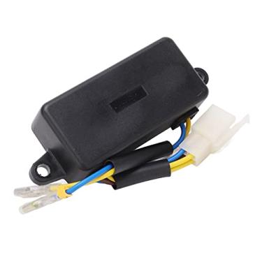 Imagem de Gerador Monofásico Regulador Automático de Tensão 6 Fios Módulo AVR Material ABS Alta Precisão para Gerador de 2 KW