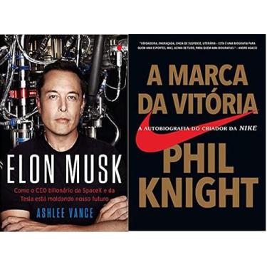Imagem de Kit 2 Livros A Marca Da Vitória + Elon Musk