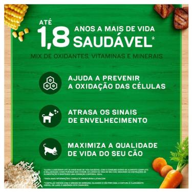 Imagem de Ração Seca Nestlé Purina Dog Chow Extra Life Carne, Frango e Arroz Cães Adultos Raças Minis e Pequenas - 15 Kg