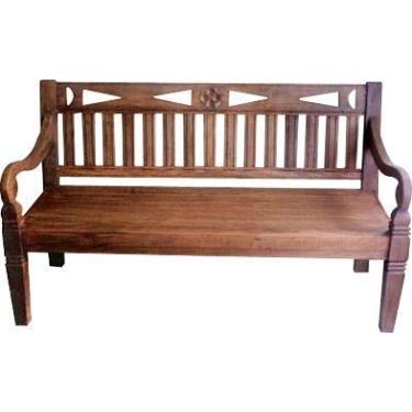 Imagem de Banco Rústico Canário em Madeira de Demolição - Cód 151