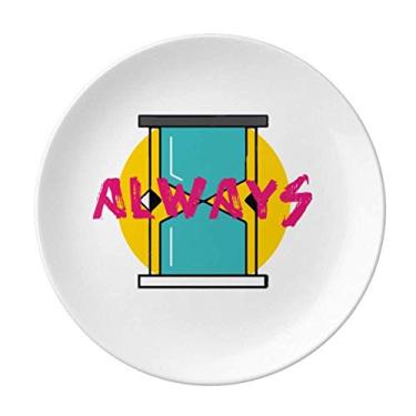 Imagem de Lover Love The Only Romance Prato Decorativo de Porcelana Salver Prato de Jantar