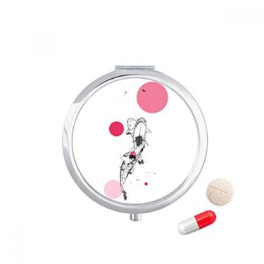 Imagem de Porta-comprimidos de peixe chineses Tradition Pair, caixa de armazenamento de remédios