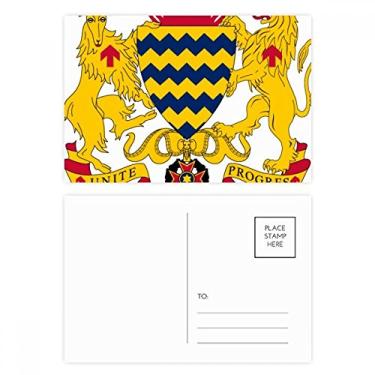 Imagem de Cartão postal Chad National Emblem Country Cartão de felicitações